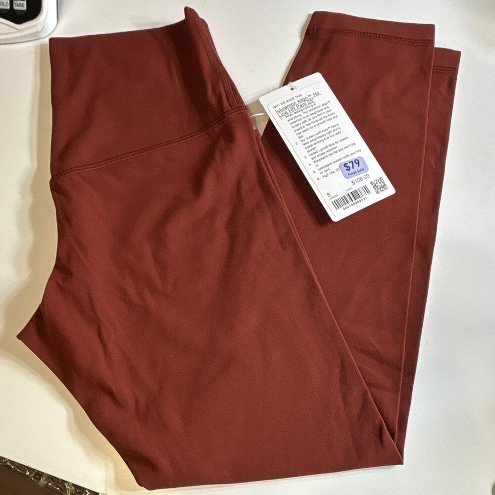 Lululemon Align No Line High-Rise Pants 25 Inches